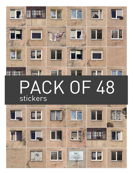 Urban Soviet stickers // FULL pack of 48